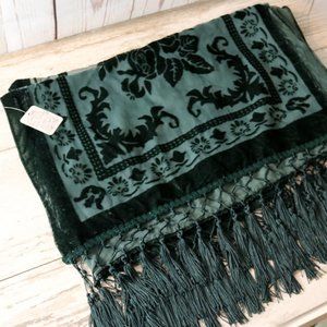 Free People Accessories - Free People Kimono Burnout Velvet Green Free People Accessories - Free People Kimono Burnout Velvet Green